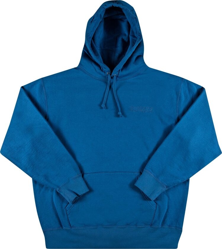 

Толстовка Supreme x Smurfs Hooded Sweatshirt 'Pale Royal', синий