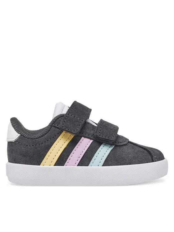 Кроссовки VL Court Adidas, серый