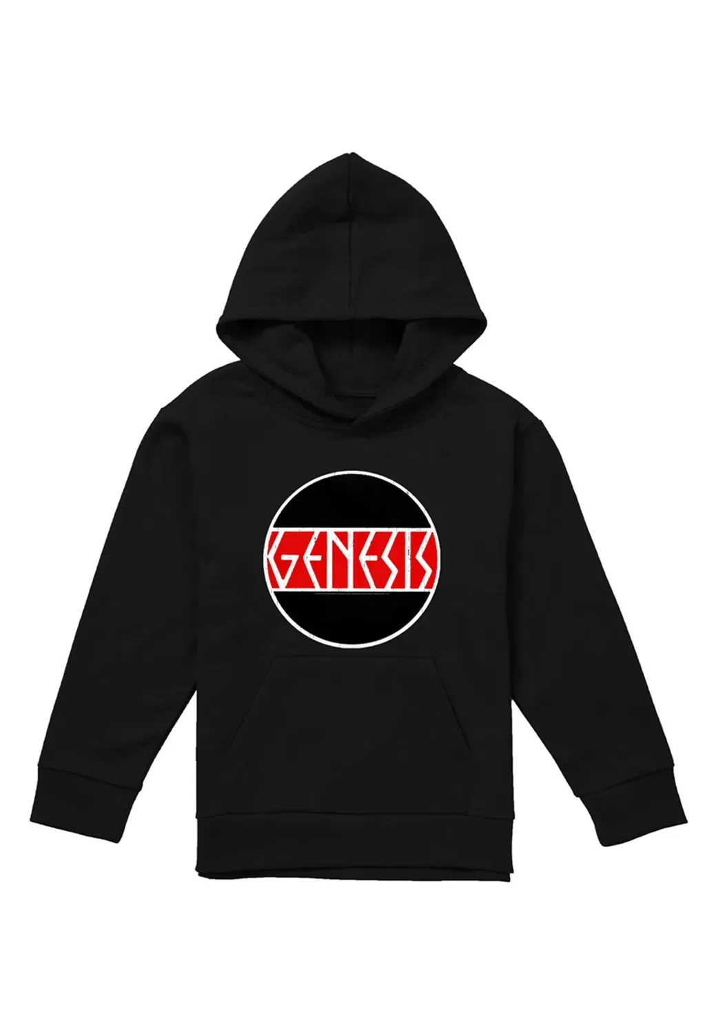 Детский худи с принтом Circle Logo Genesis, Black