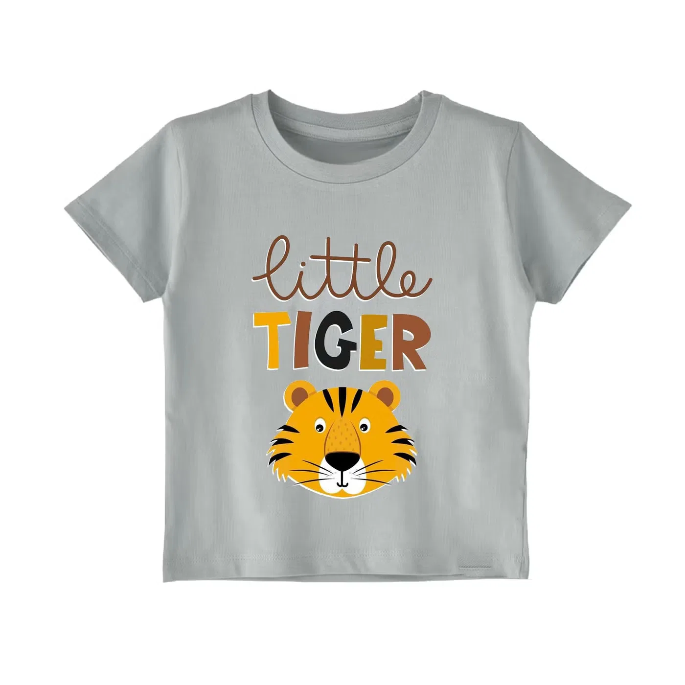 Футболка с принтом Little Tiger Yoo Street, серая