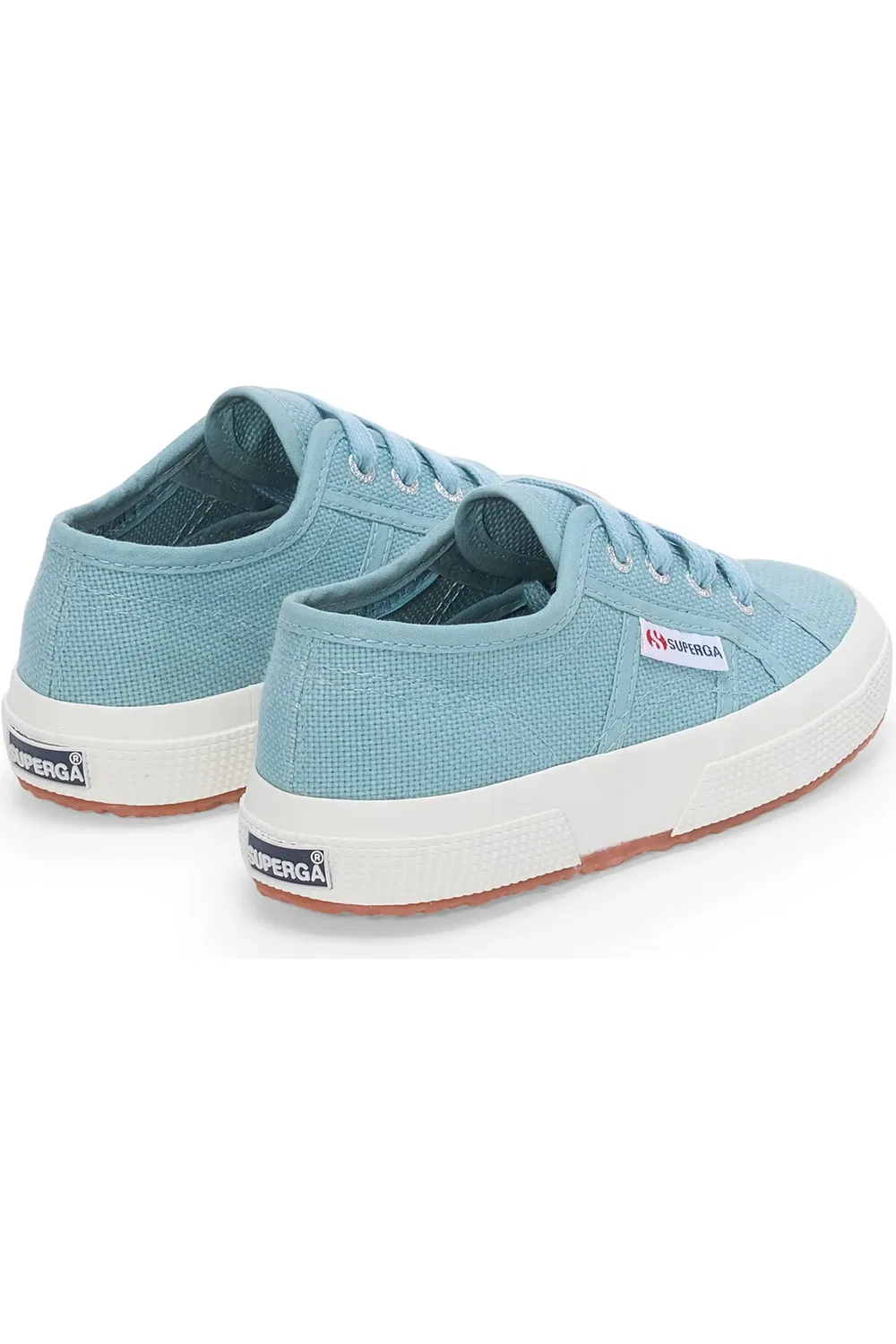 Кроссовки детские классические 2750 Superga, Blue Stone Avorio — фото 3
