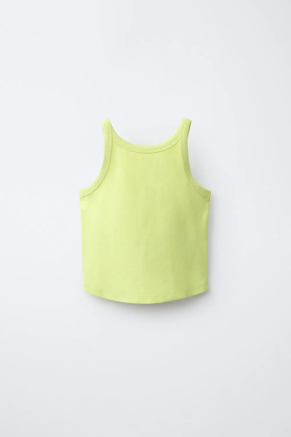 Топ с принтом для серфинга ZARA, Lime — фото 2