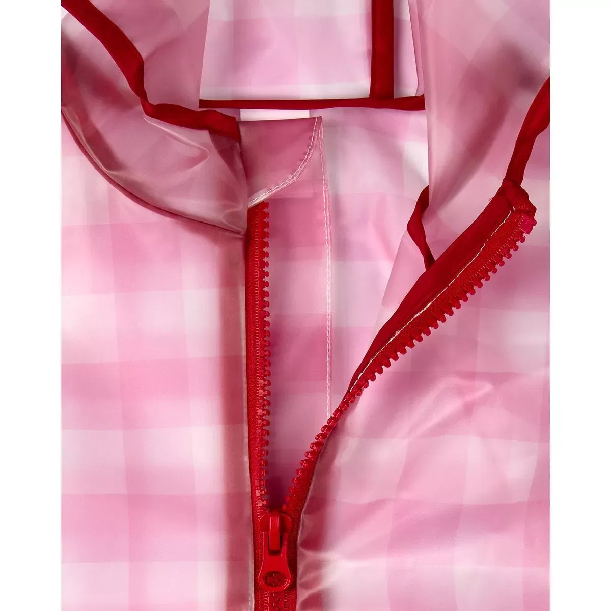 Детское пальто для девочек непромокаемое Checkmate ONLINE UNIQUE RTW OUTERWEAR, Pink — фото 2