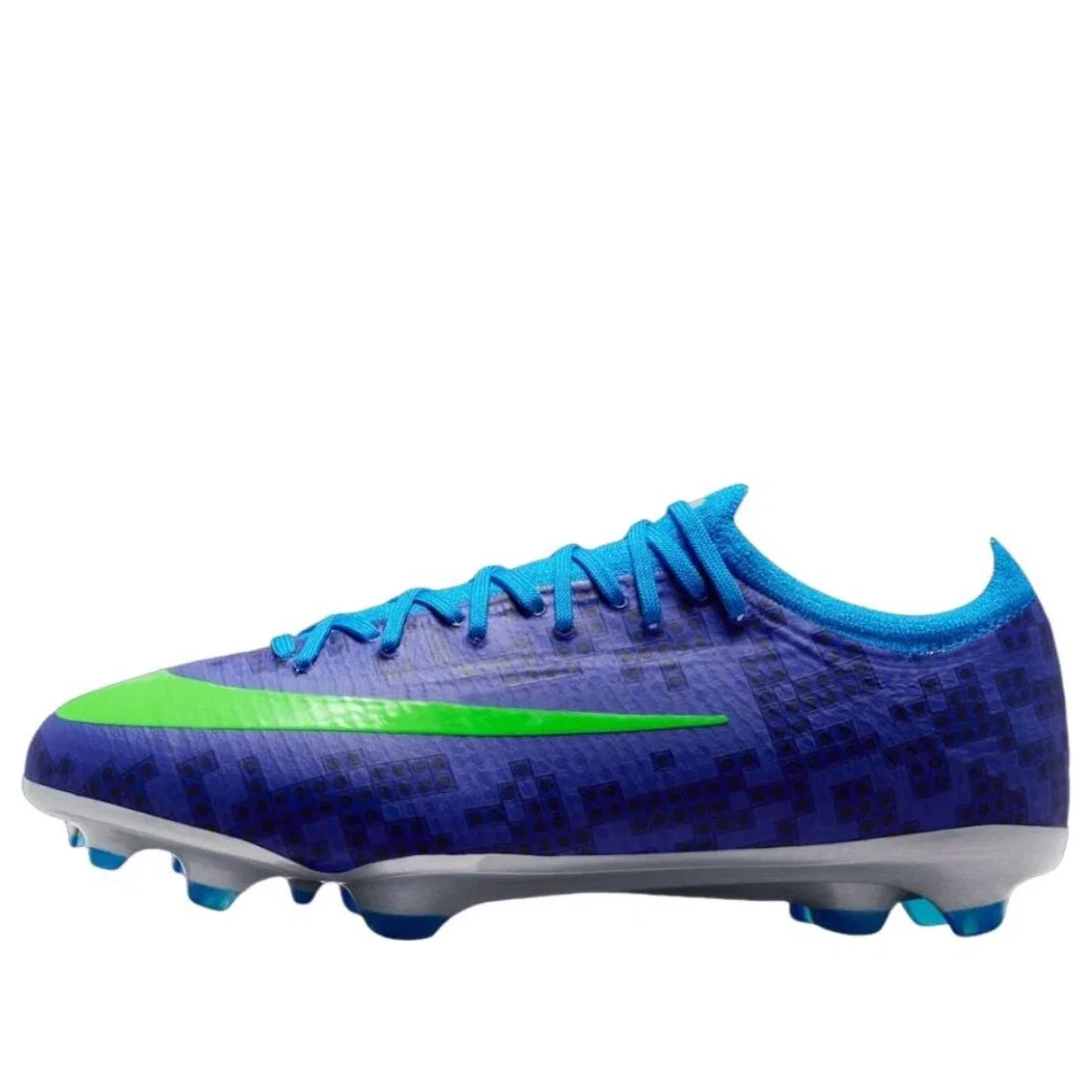 Детские кроссовки для футбола с принтом Nike Mercurial Vapor, синий