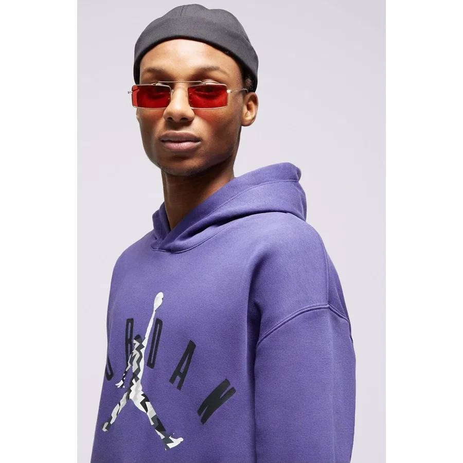 Худи Nike Air Jordan Flight MVP Fleece Pullover Hoodie, Фиолетовый — фото 3