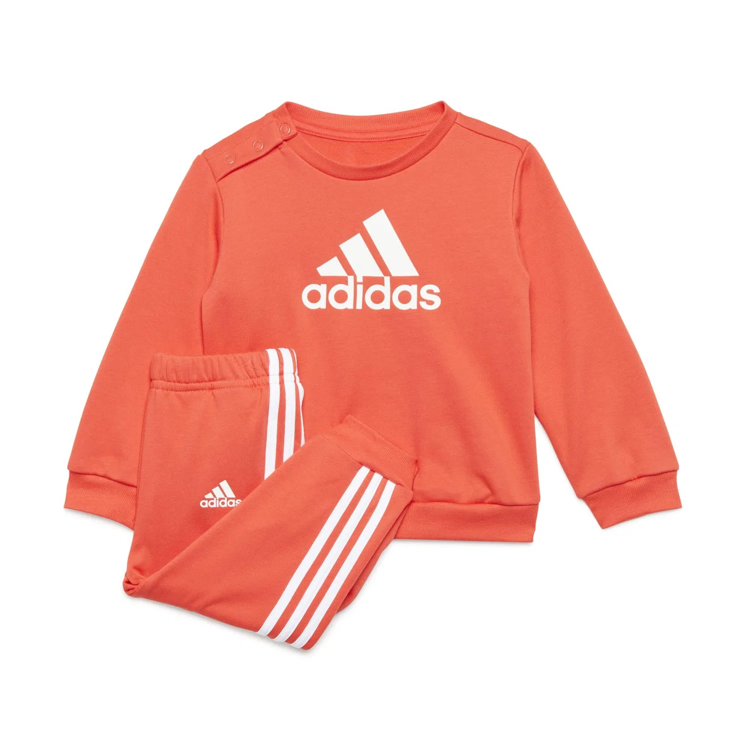 Детский спортивный костюм из футера BOS Logo Jogger Set Adidas, Rot