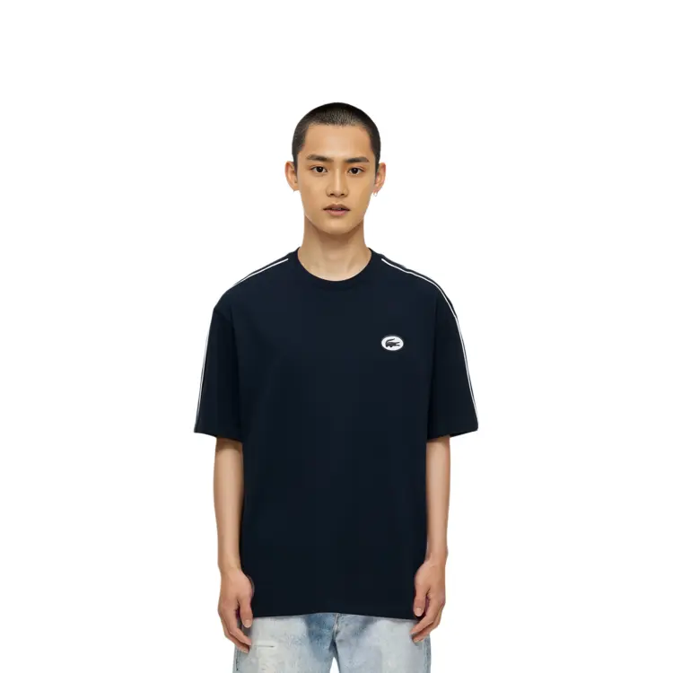 Футболка Lacoste, мужская, белая — фото 4