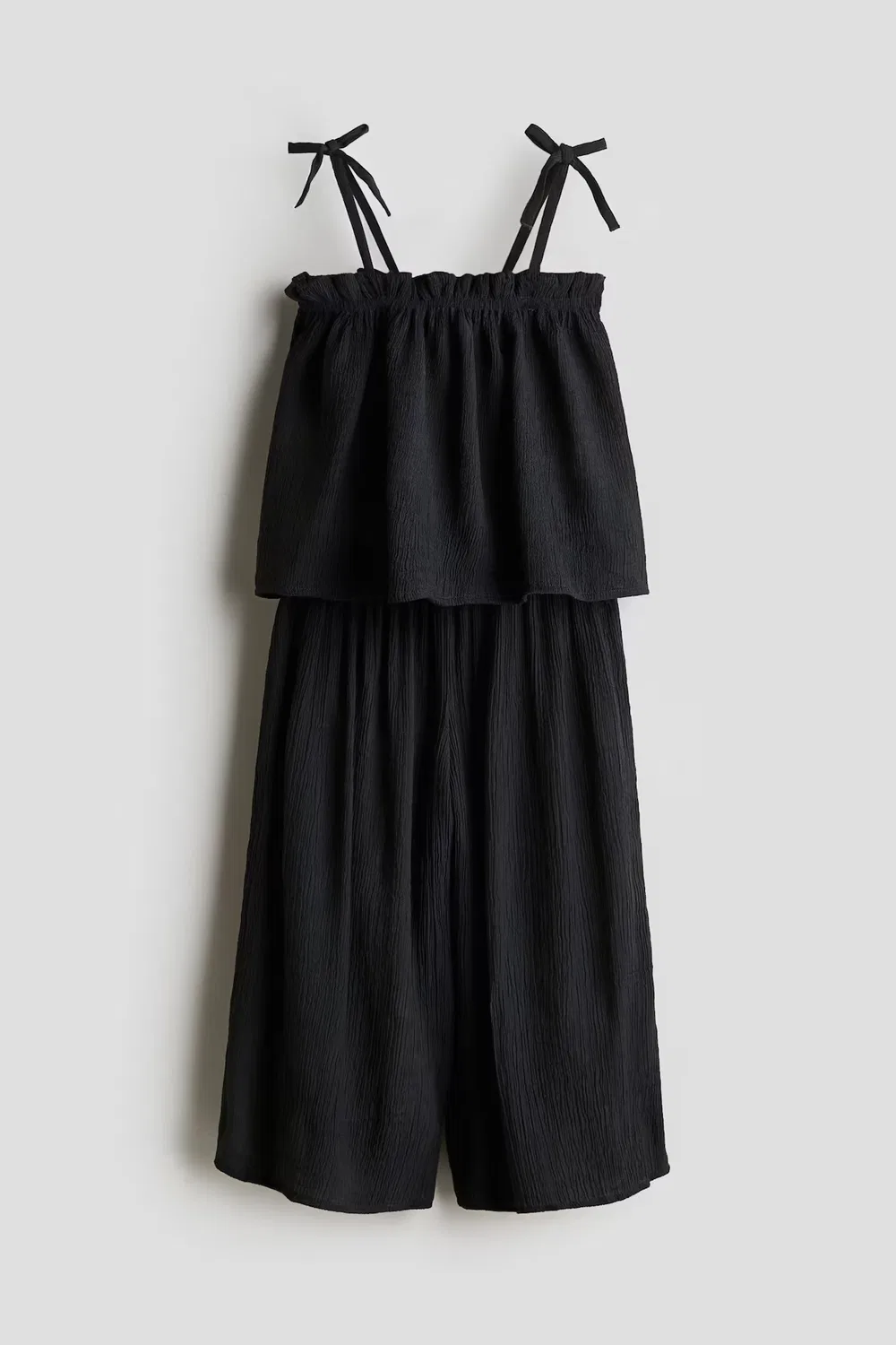 Комплект из 2 предметов с эффектом мятой ткани H&M, Dunkelgrau