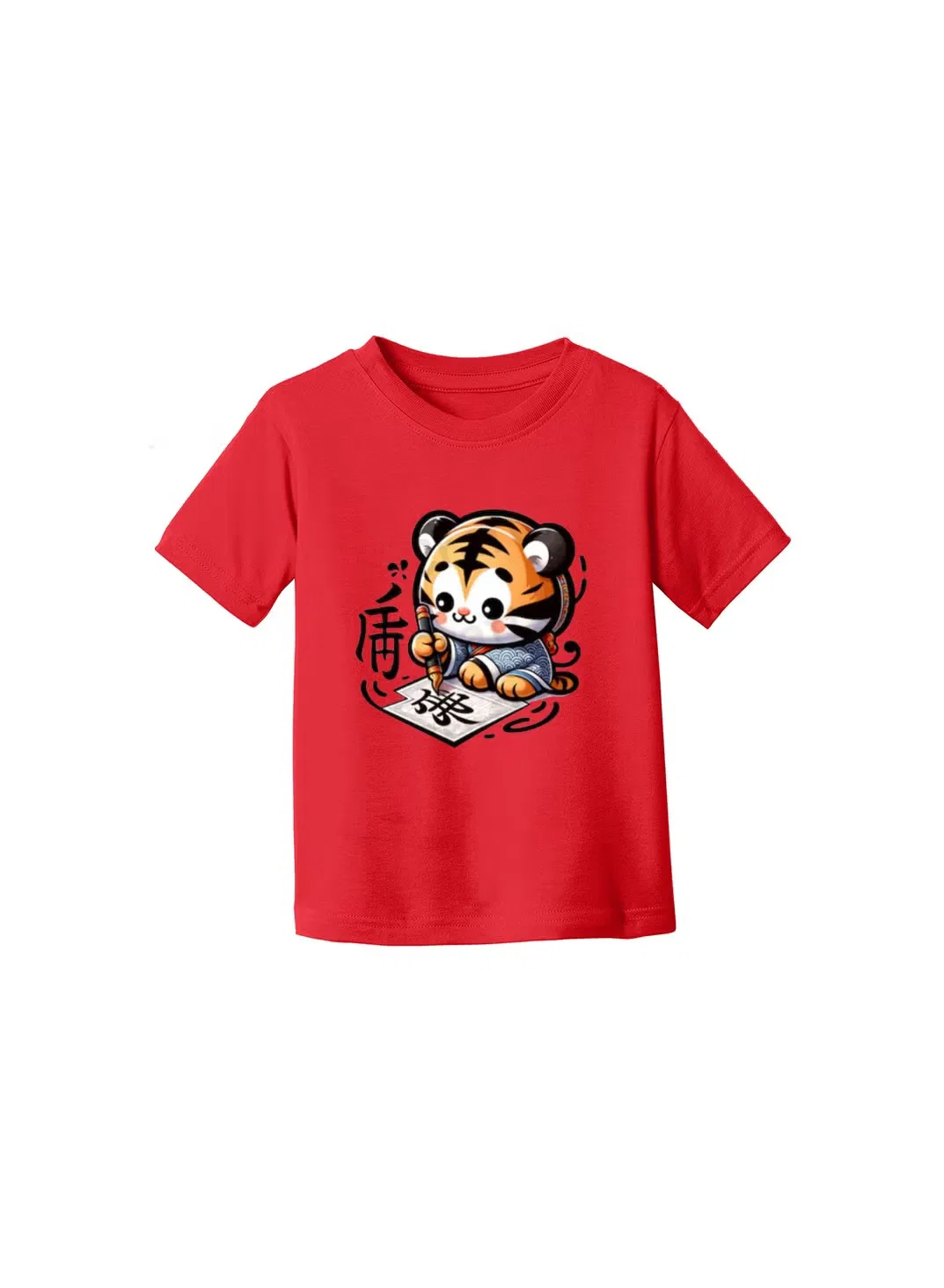 Футболка с принтом китайского зодиака Printshop4Me, тигровый — фото 3