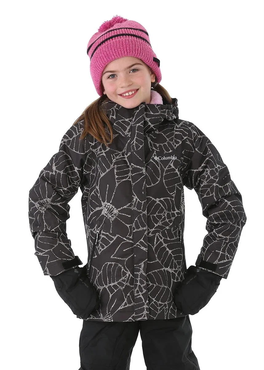 Детская куртка 3-в-1 с флисовым подкладом Bugaboo II Columbia, Black Floral