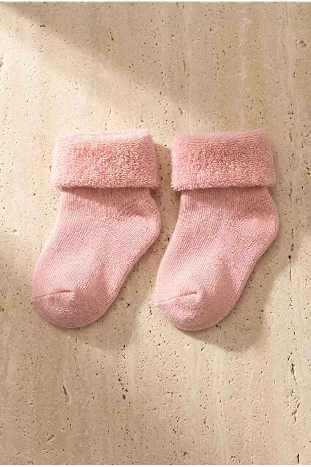 Детские носки для девочек махровые комплект 4 шт Katia&Bony, Pink — фото 4