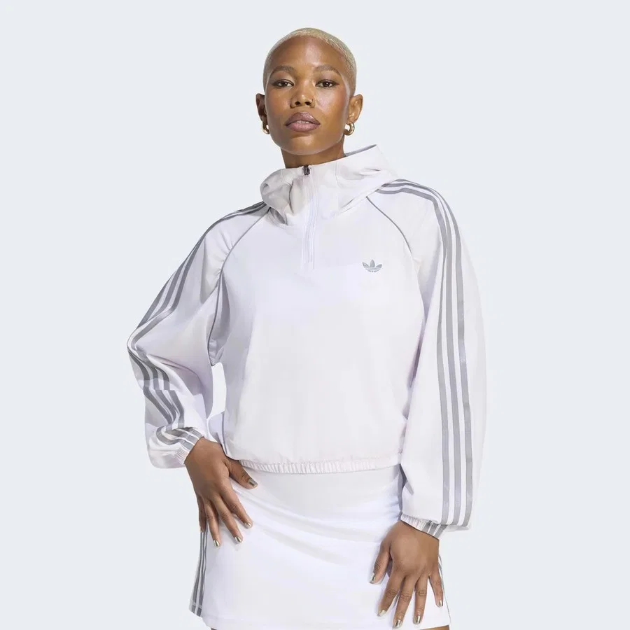 Спортивный свитшот с высоким воротником Cover Up adidas, Фиолетовый