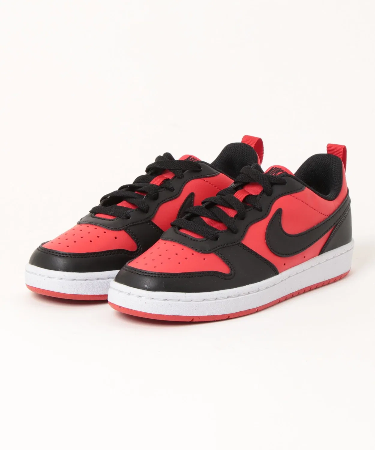 Детские кроссовки с низким профилем COURT BOROUGH LOW RECRAFT GS NIKE, Red