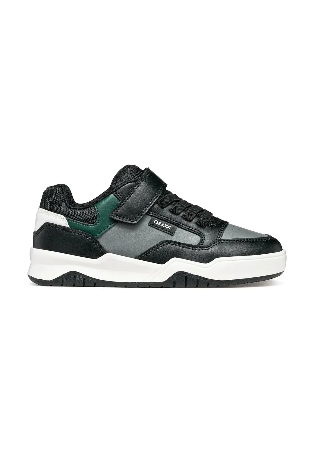 J perth boy - кроссовки Geox, Black Green