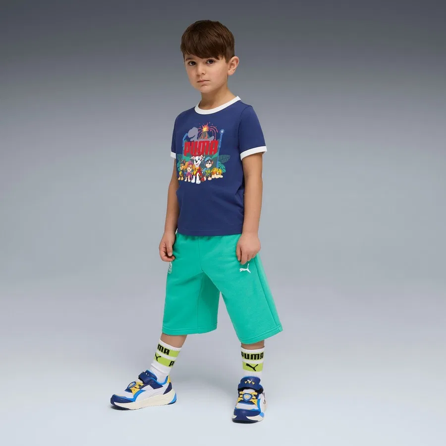 Детская футболка с длинным рукавом Puma x Paw Patrol, Синий — фото 3