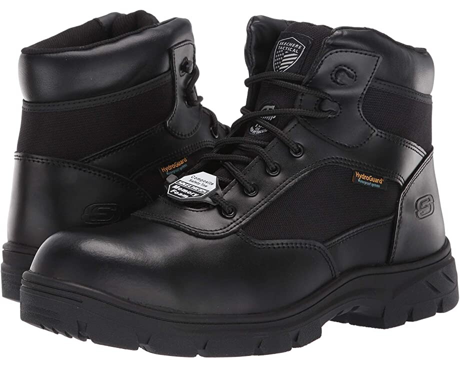 Ботинки Wascana - Linnean Comp Toe SKECHERS Work, черный
