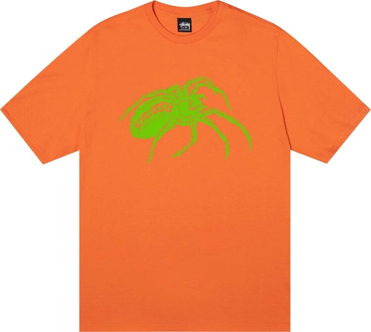 

Футболка Stussy Widow Tee 'Coral', оранжевый