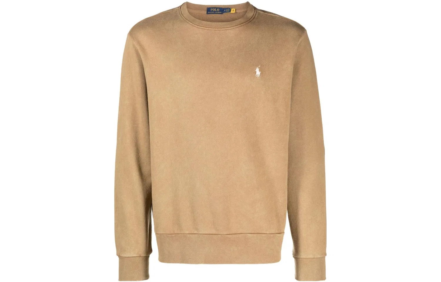 Мужской джемпер с вышивкой пони, Polo Ralph Lauren, Tan