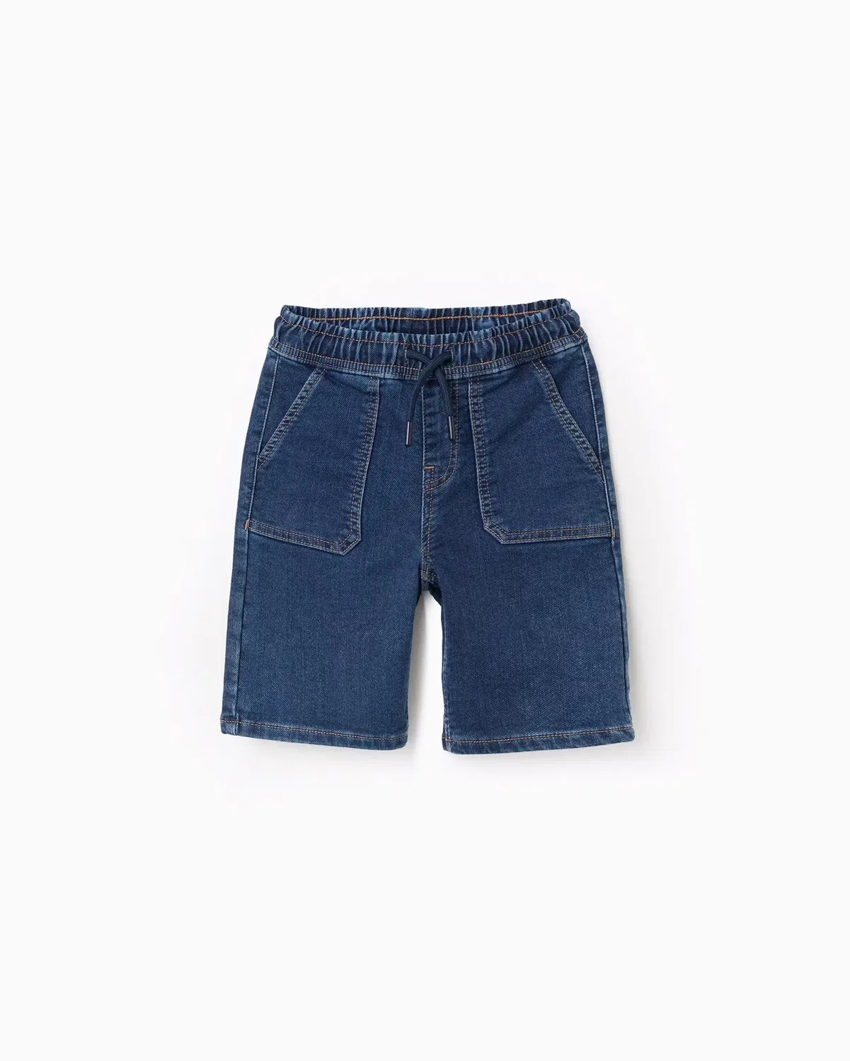 Детские шорты-бермуды для мальчиков хлопковые Zippy, Azul Denim