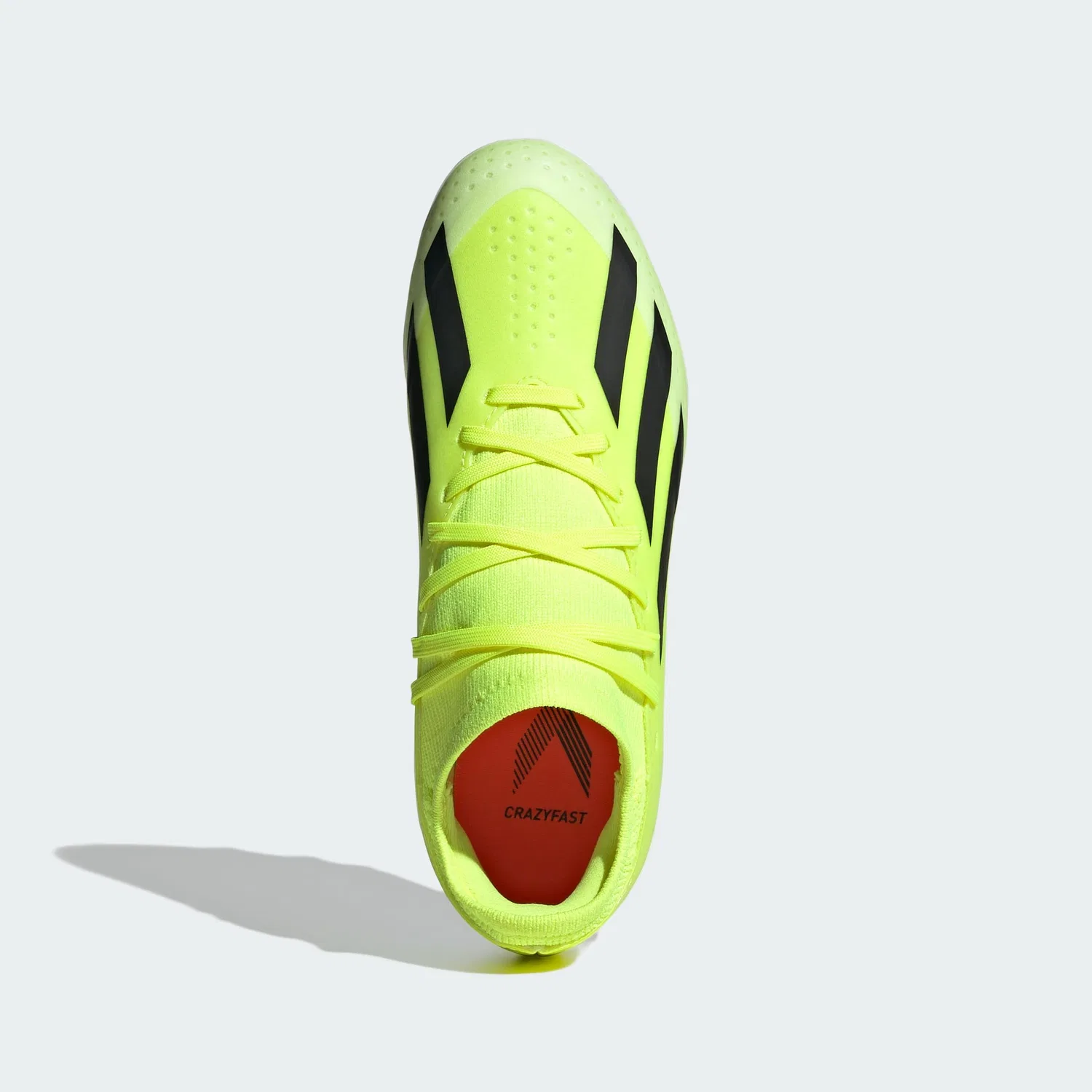 Детские бутсы для мальчиков с шипами X Crazyfast Adidas, Gelbschwarzweiss — фото 4