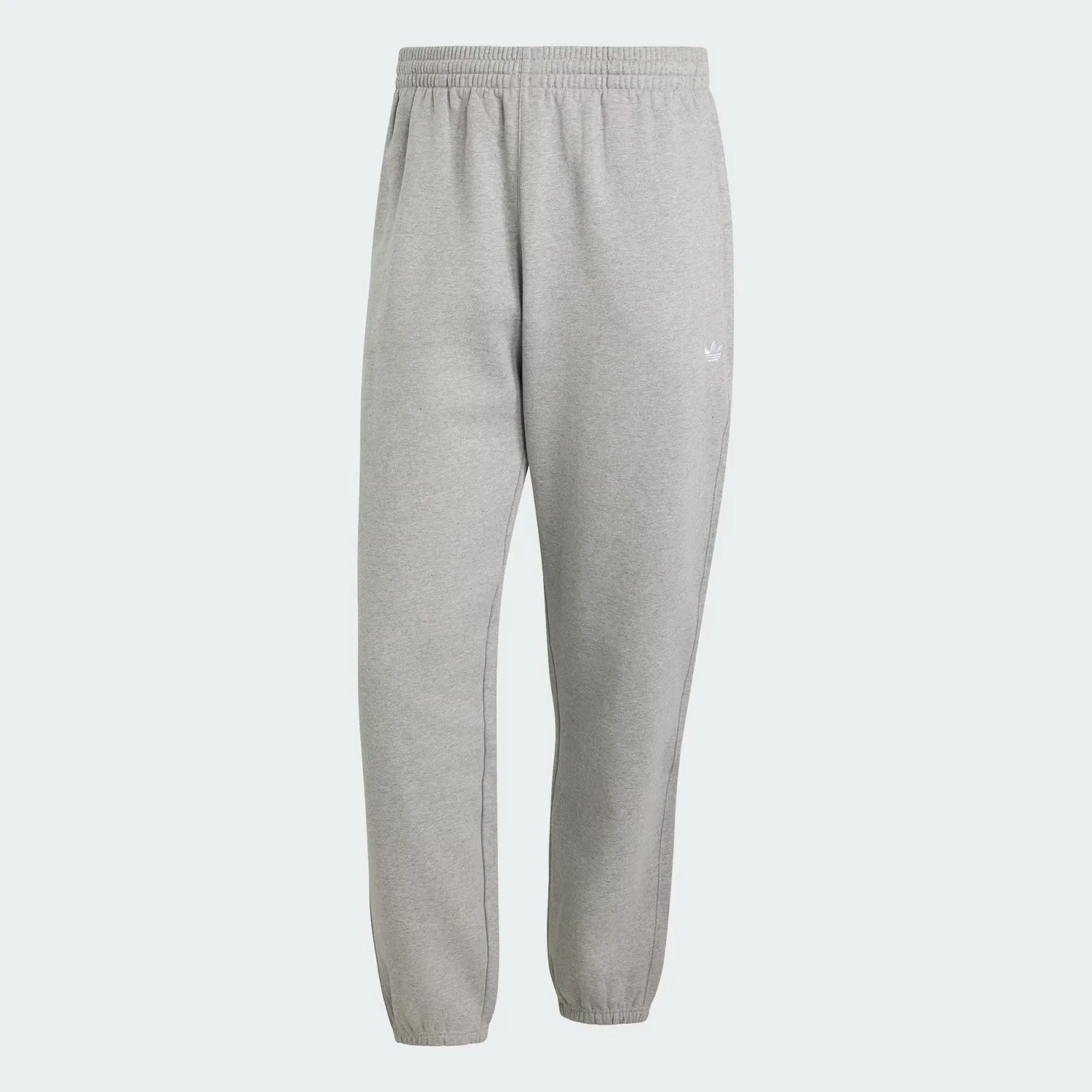 Мужские спортивные штаны из флиса Trefoil Essentials Adidas Originals, серый меланж — фото 4