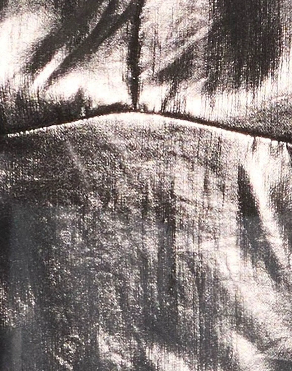 Женский топ с металлическим блеском Halterneck Calvin Klein, темно‑серый — фото 4
