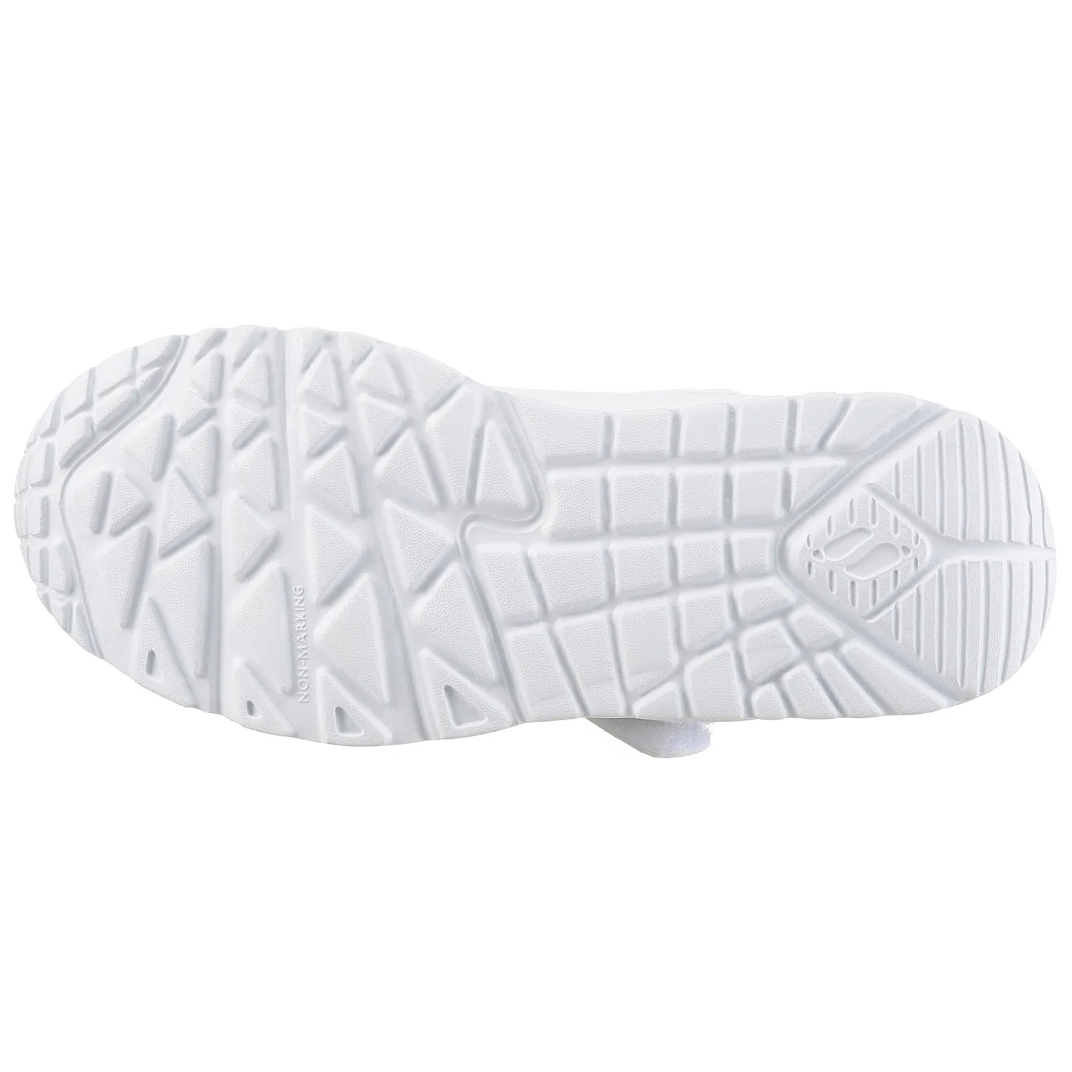 Детские кроссовки с технологией Air-Cooled Memory Foam Skechers, White/Multi — фото 4