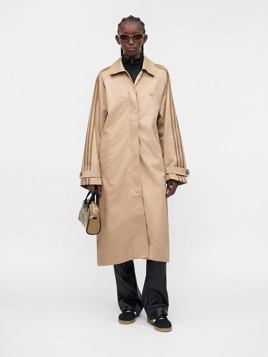 Куртка ADIDAS ORIGINALS Between-Seasons Coat 'MAC' цвета хаки — фото 4