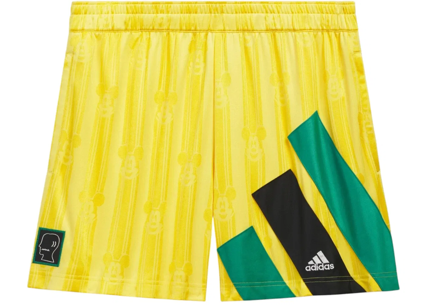 Мужские шорты с принтом Adidas x Brain Dead x Disney Shorts, Bold Gold