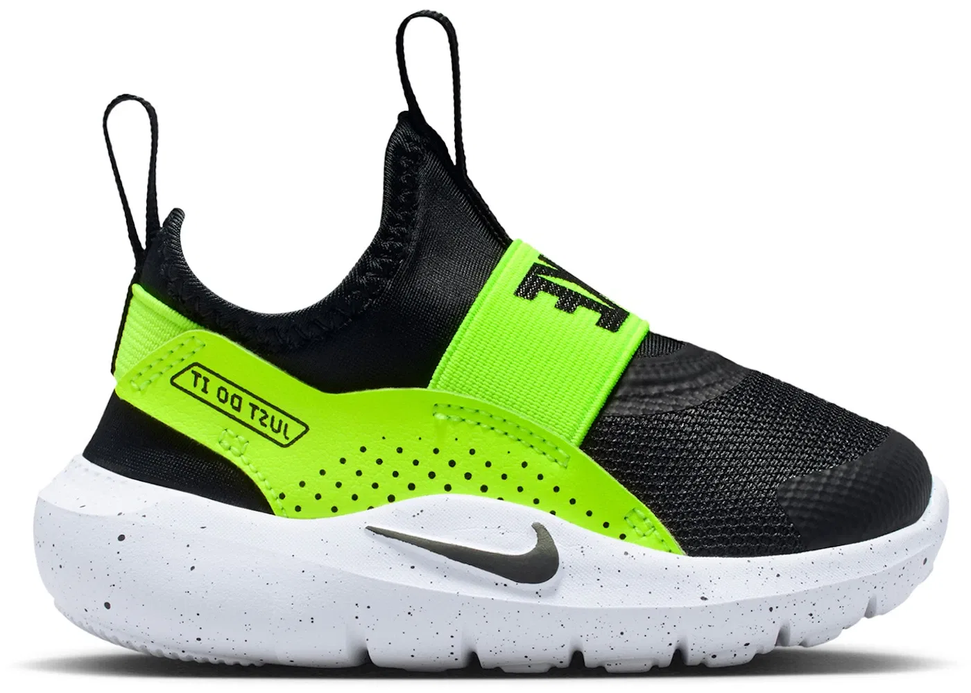 Детские кроссовки Lifestyle Nike Flex Runner 4 Nike, Black/Volt/White/Black