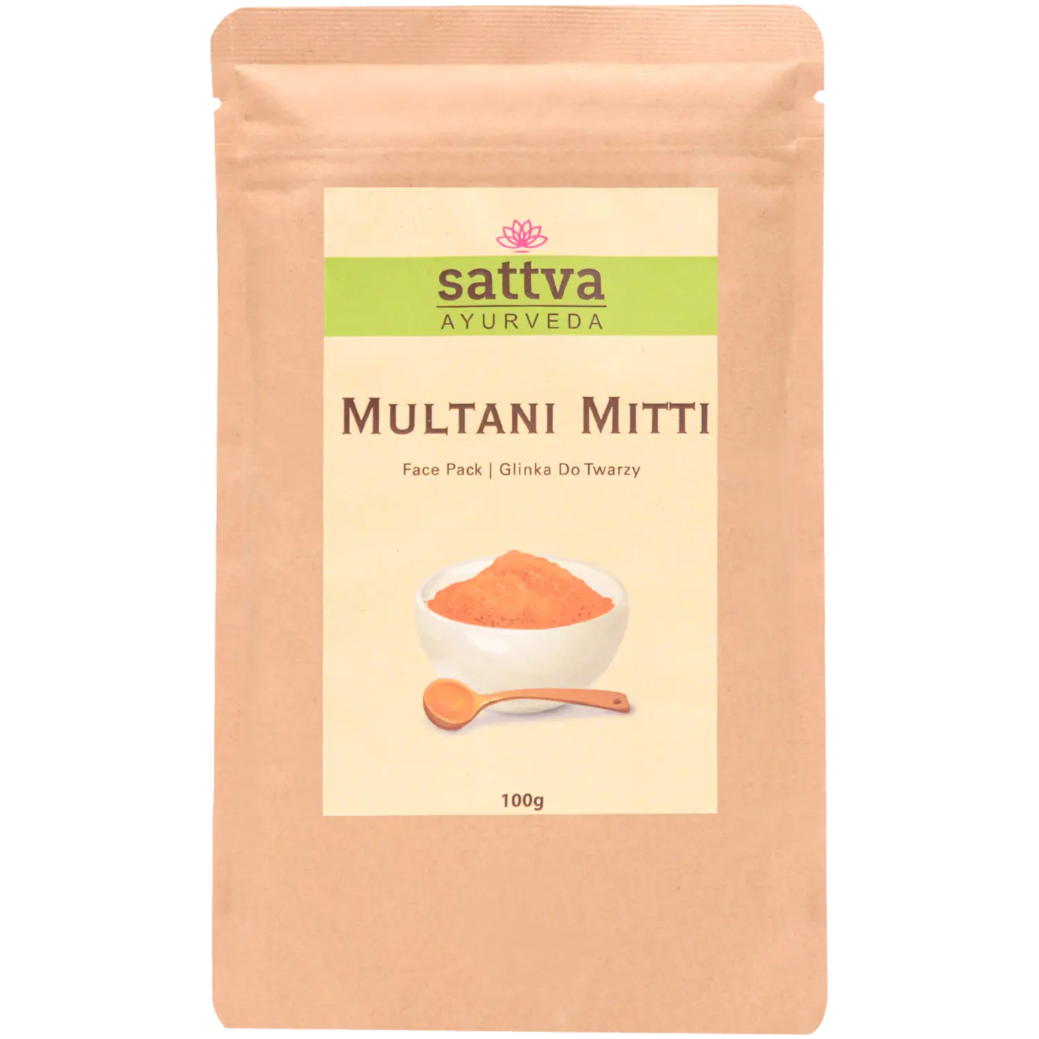 

Sattva Multani Mitti травяная глина для лица, 100 г
