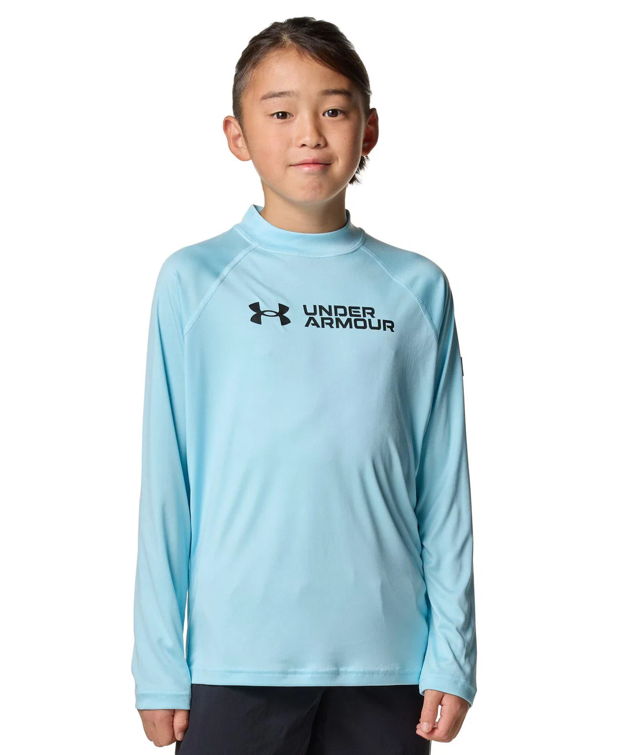 Рашгард с длинным рукавом Under Armour детский синий