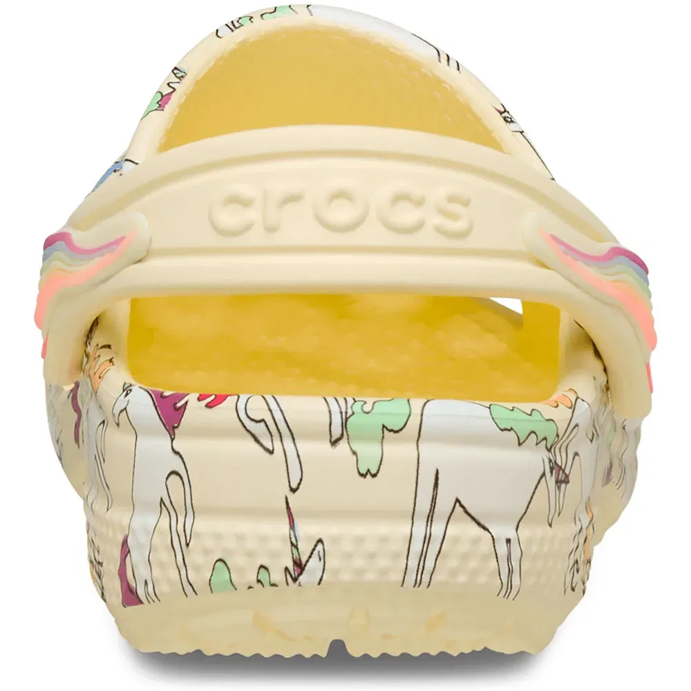 Комбинезон Classic Unicorn Graphic Crocs, бежевый — фото 4