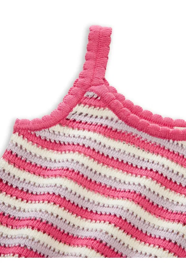 Топ полосатый Virsus Tom Tailor, Pink Lilac Stripe Design, сиреневый — фото 3