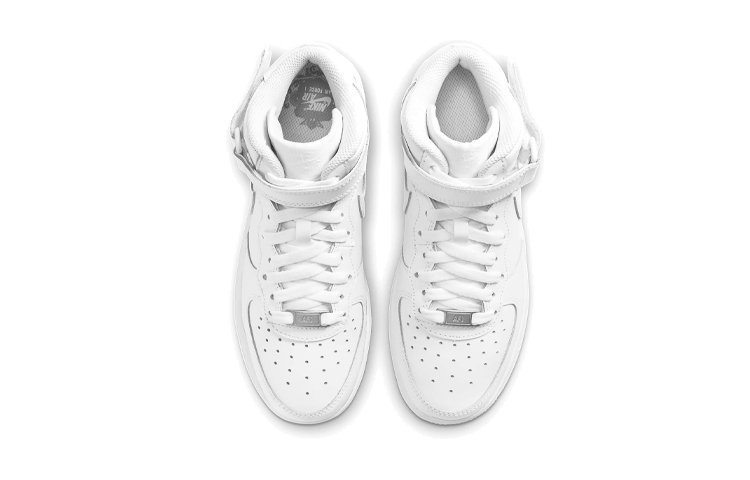 Кроссовки Nike Air Force 1 Mid, белый — фото 4