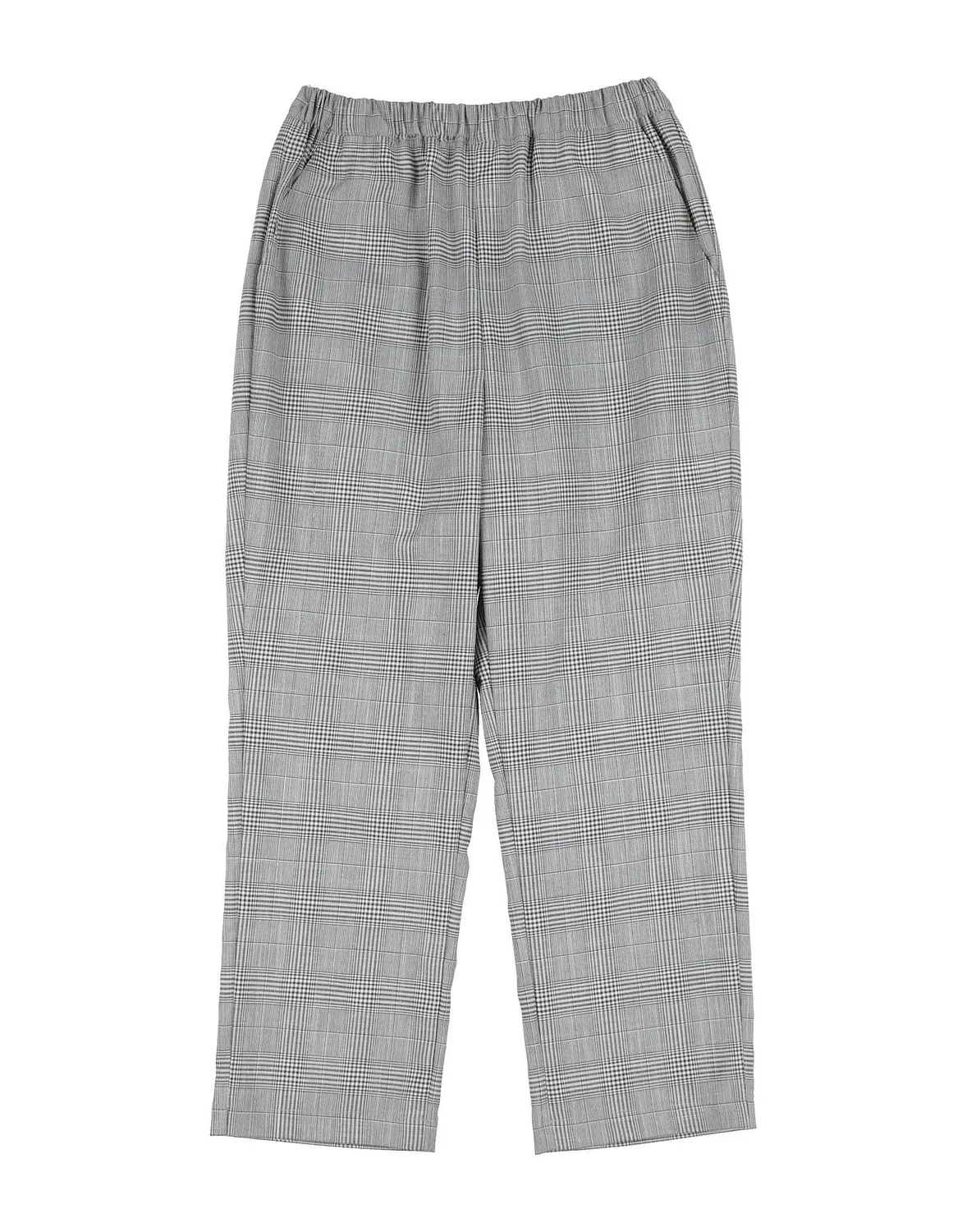 Брюки из твида с принтом Glen Plaid Douuod, серый