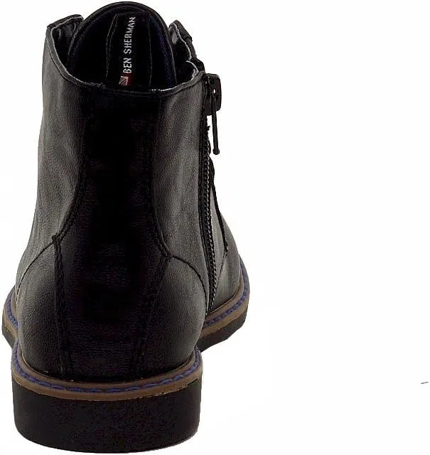 Детские ботинки Buckingham Ben Sherman, Black — фото 3