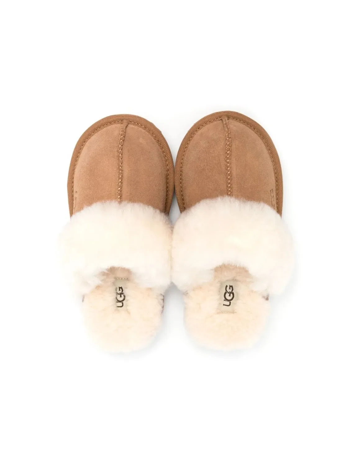 Уютные тапочки II UGG, коричневый — фото 2