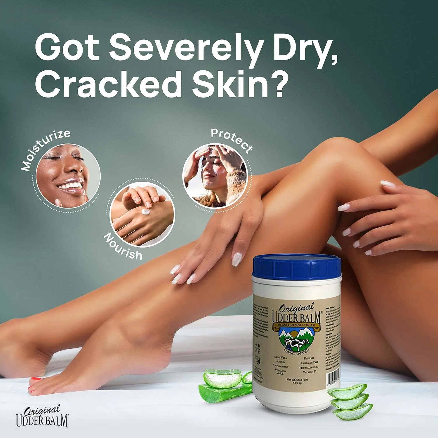 Крем для тела Original Udder Balm, 64 oz — фото 4