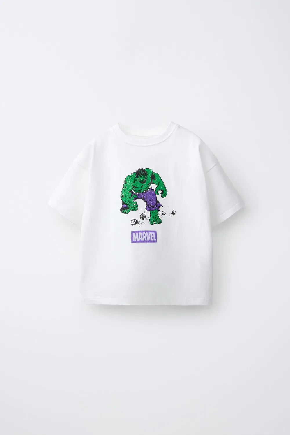 Футболка "Мстители Халк" Marvel ZARA, White
