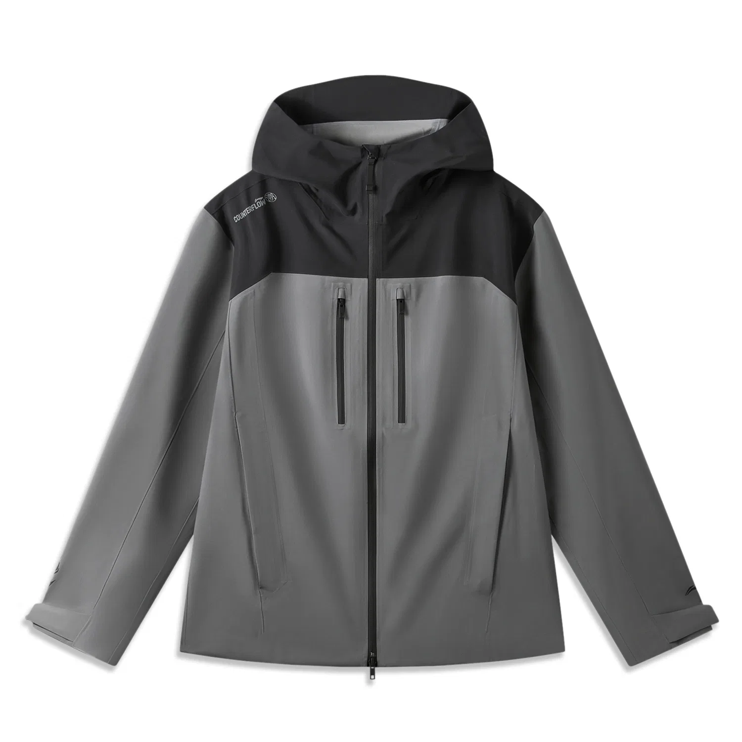 Детская куртка-ветровка с капюшоном Li-Ning, Elegant Gray
