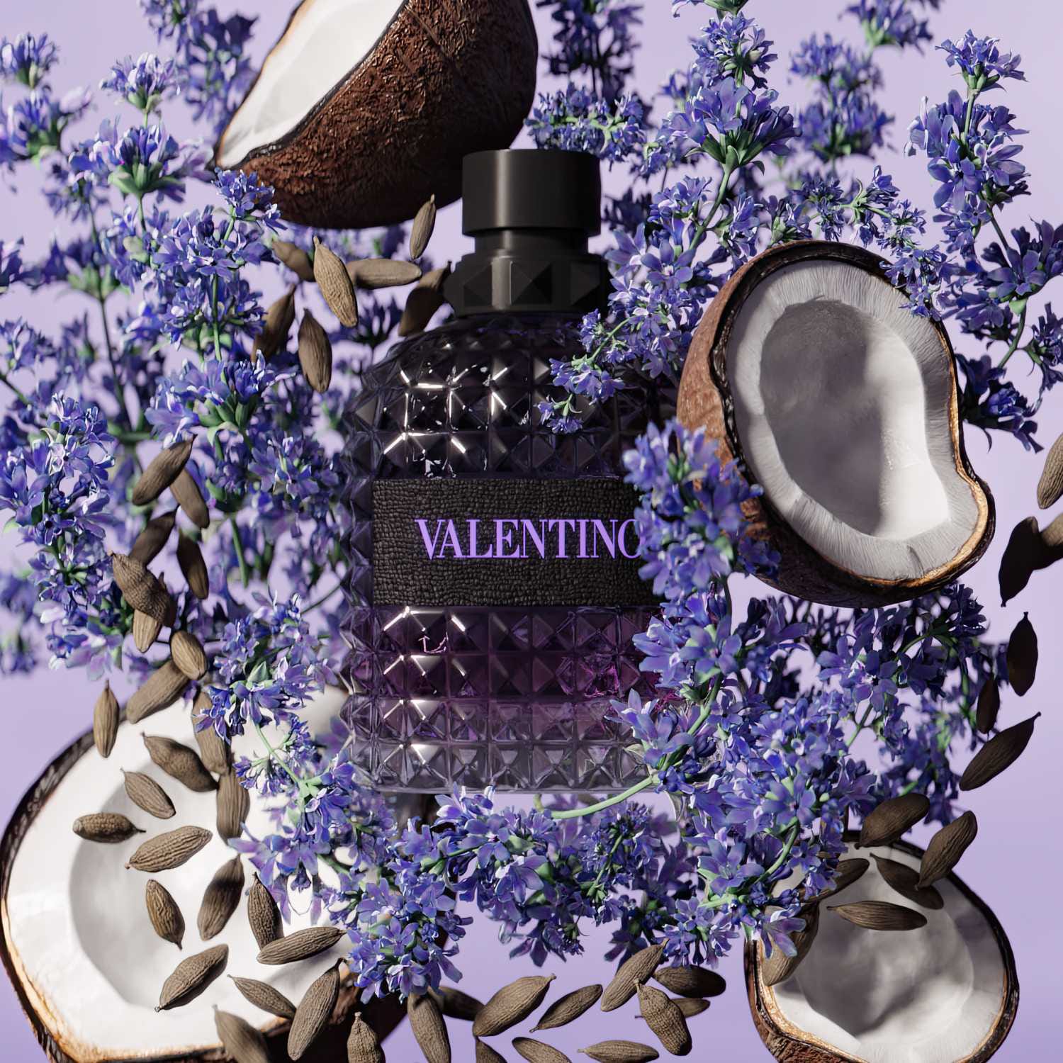 Туалетная вода Valentino Born in Roma Donna Purple Uomo — фото 3