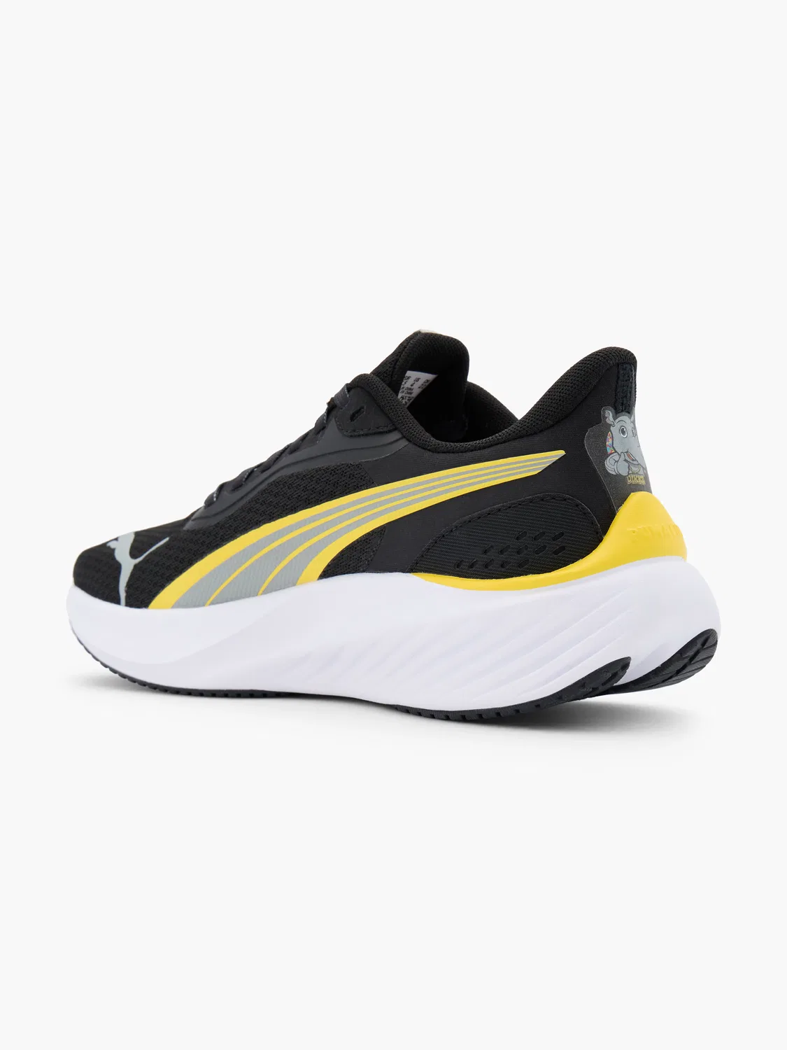 Детские кроссовки шнуровка PUMA, черный — фото 3