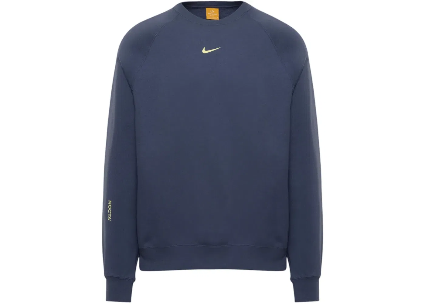 Мужской свитшот с флисовым начесом Nike NOCTA Crew, Diffused Blue