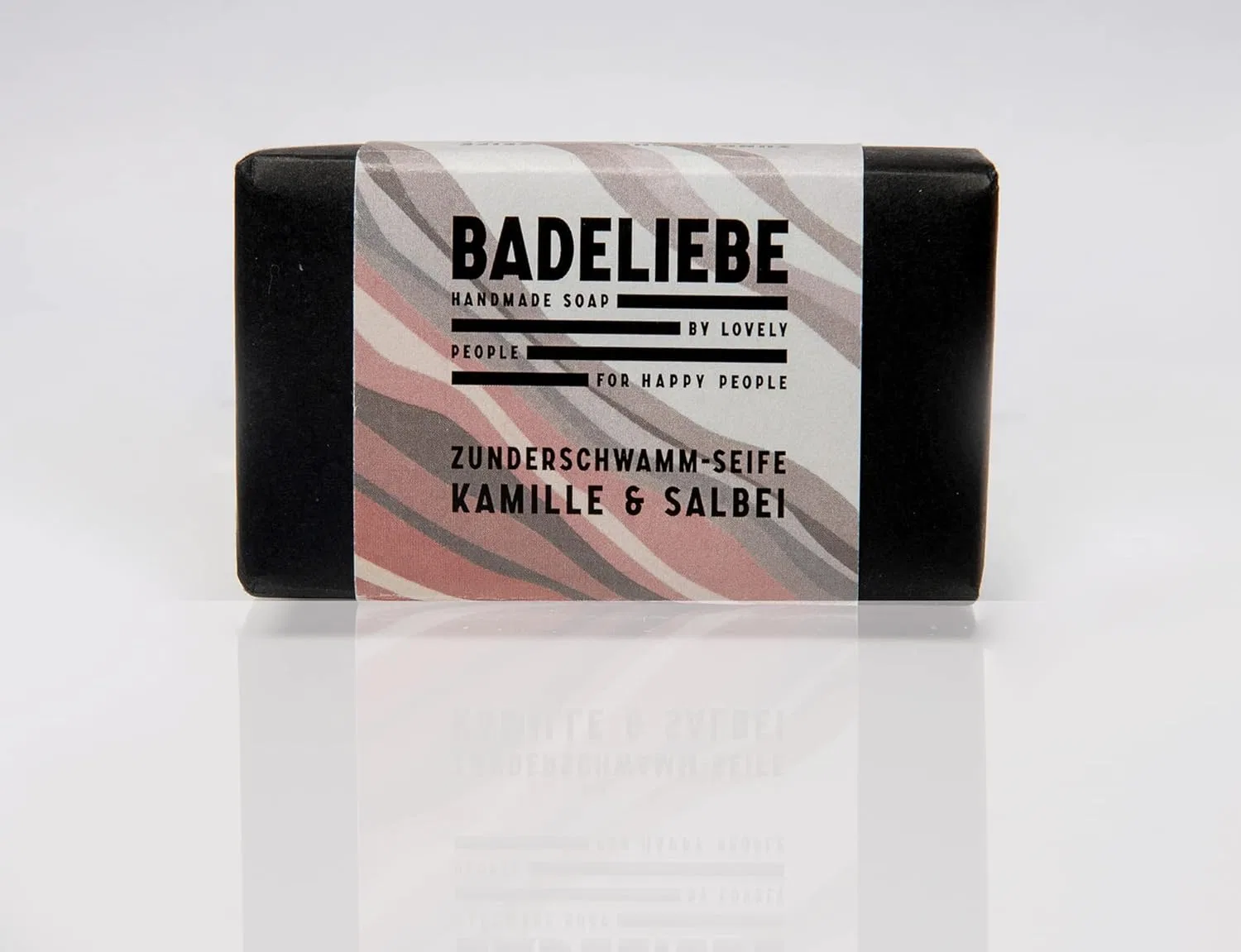 Твердое мыло с экстрактом трутовика и шалфеем, BADELIEBE, 115 г