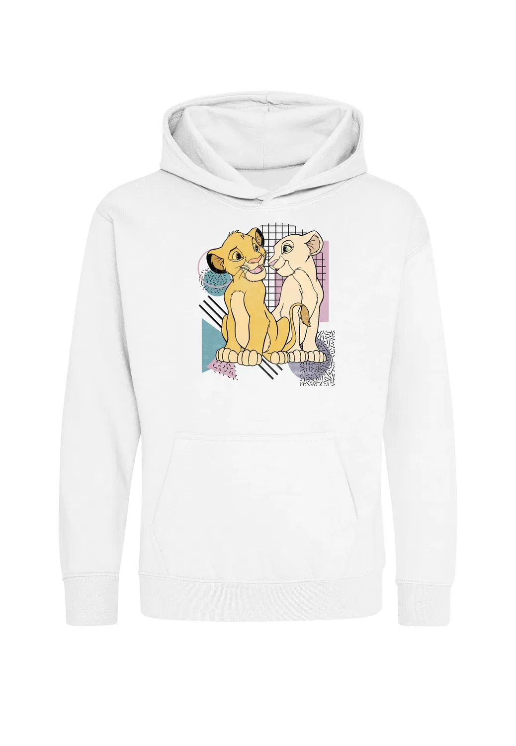 Король Лев, ностальгия по Королю Льву - худи Disney, Arctic White