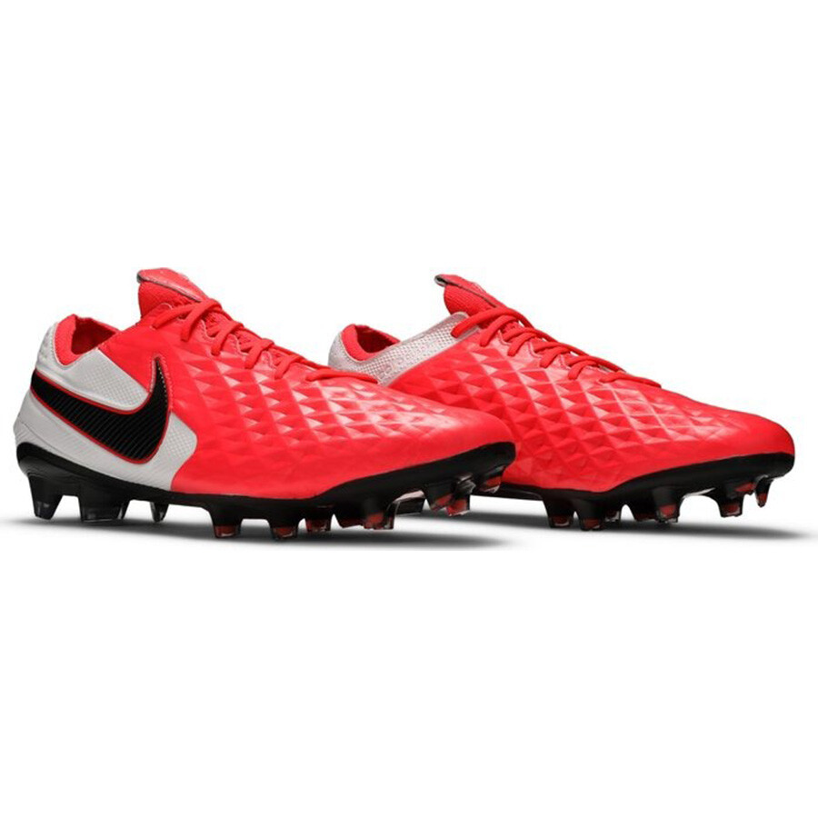 Бутсы Nike Tiempo Legend 8 Elite FG 'Laser Crimson', красный/мультиколор — фото 2