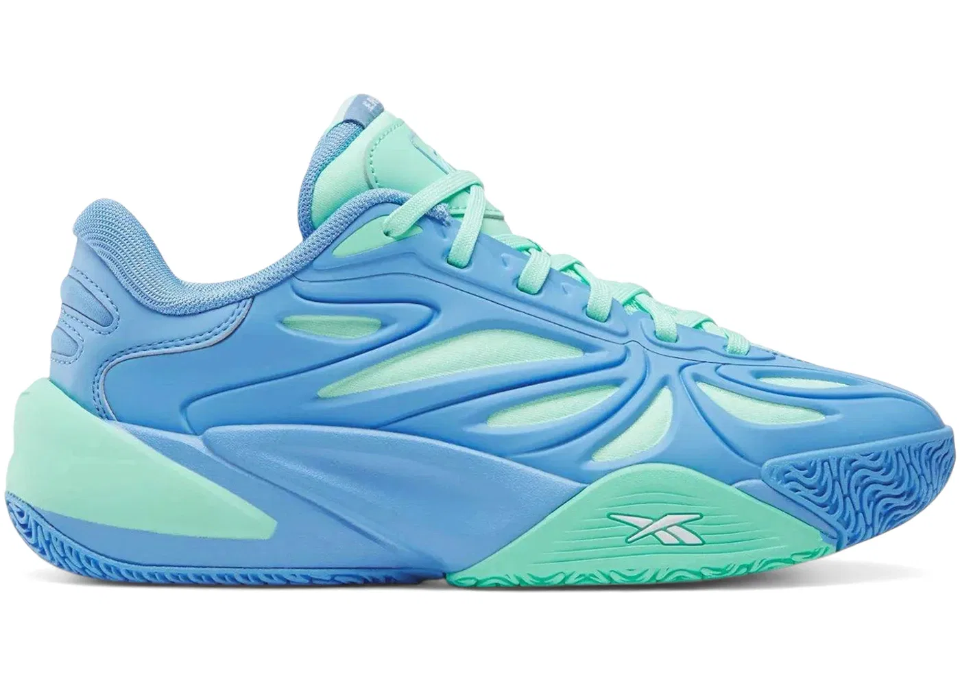 Детские кроссовки Reebok Angel Reese 1, Peri Blue/Peri Blue/Atomic Aqua