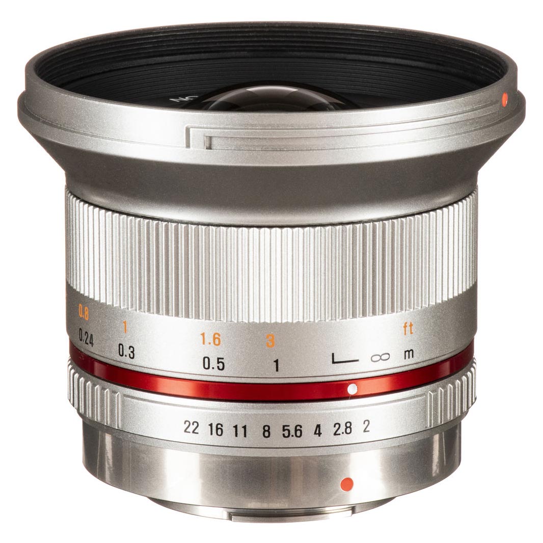 

Объектив Rokinon 12mm f/2.0 NCS CS, Micro 4/3 Mount, серебристый