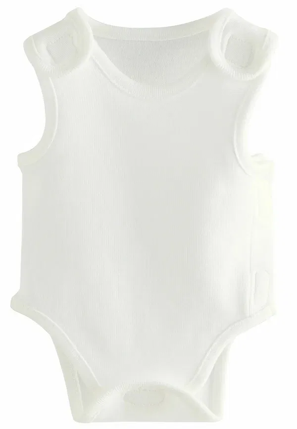Комплект из 6 предметов 100% хлопок premature beanie Next, white, белый — фото 3
